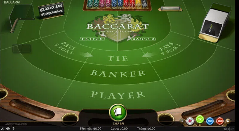 Luật chơi Baccarat Sky88 