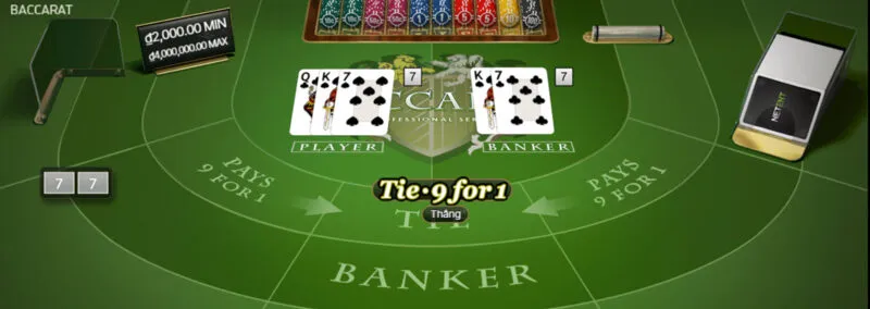 Các quy tắc Baccarat Sky88  